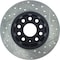 Centric Parts Sport Drilled/Slotted Brake Rotor, 127.33131R 127.33131R - alternate 4